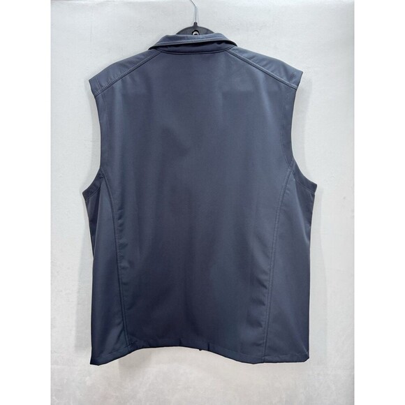 World Poker Tour Port Authority Vest Men’s XL Gray Full Zip Embroidered Logo EUC - Picture 2 of 9
